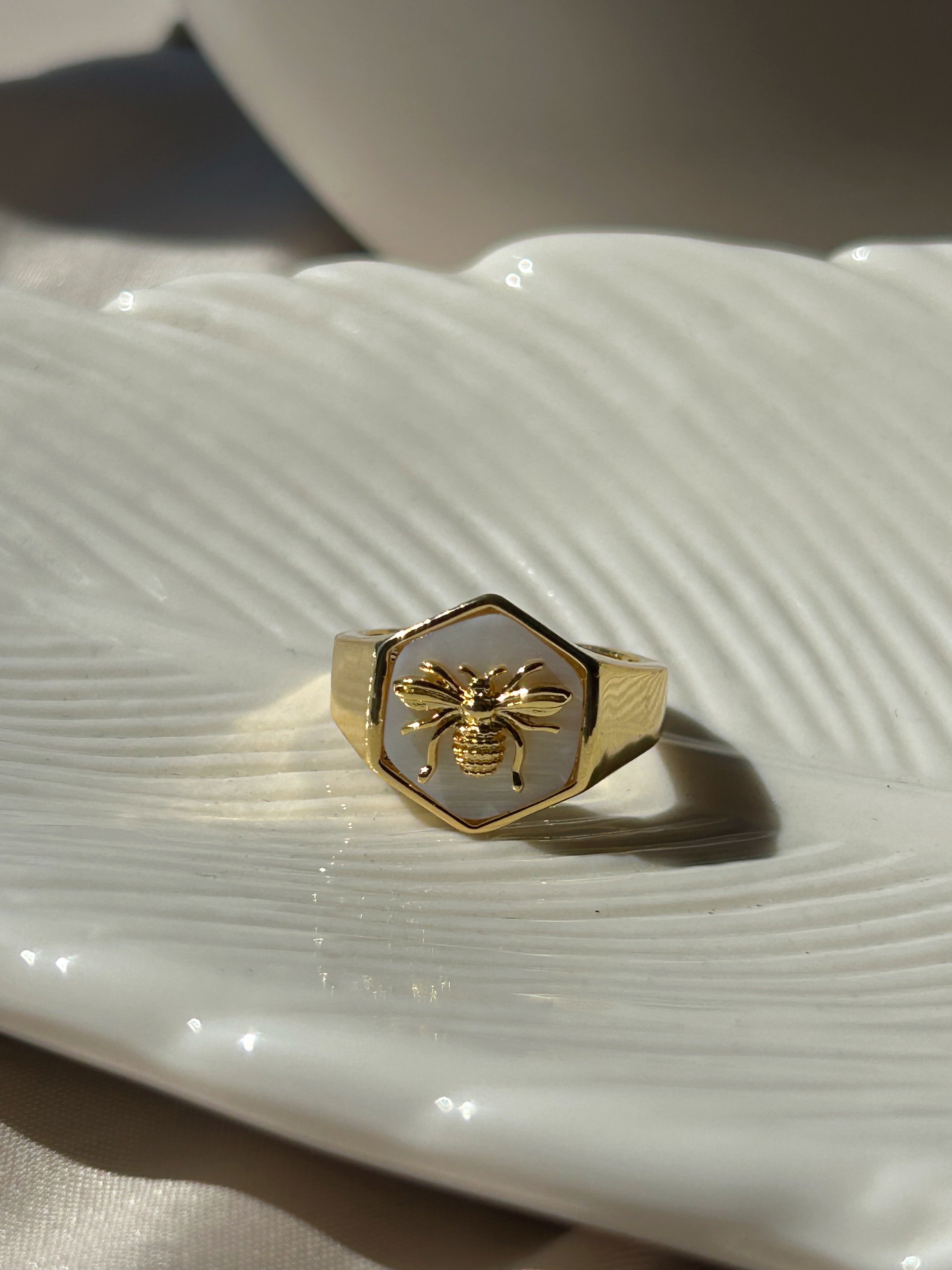 Anillo perla