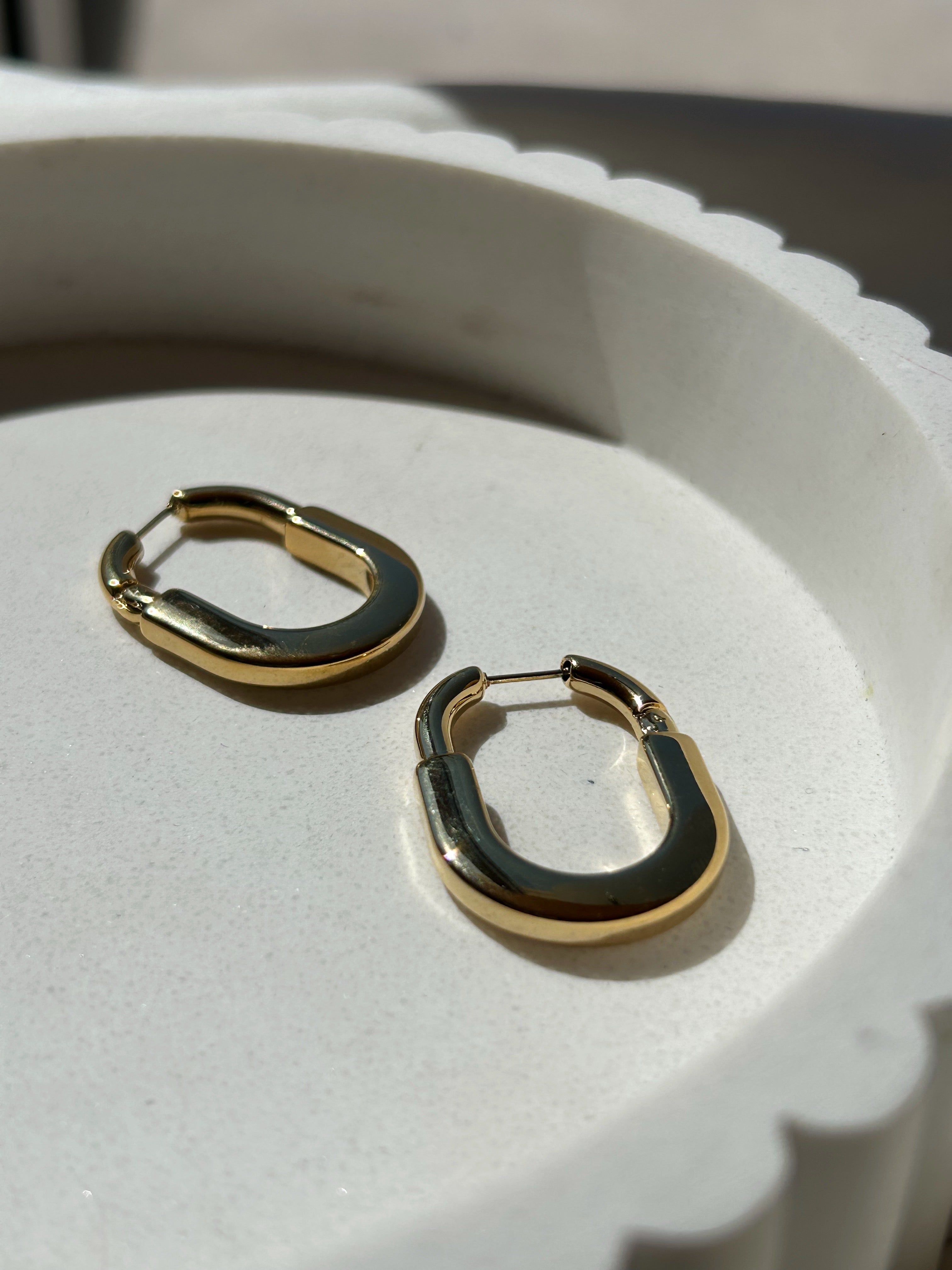 Arete Zarela dorado