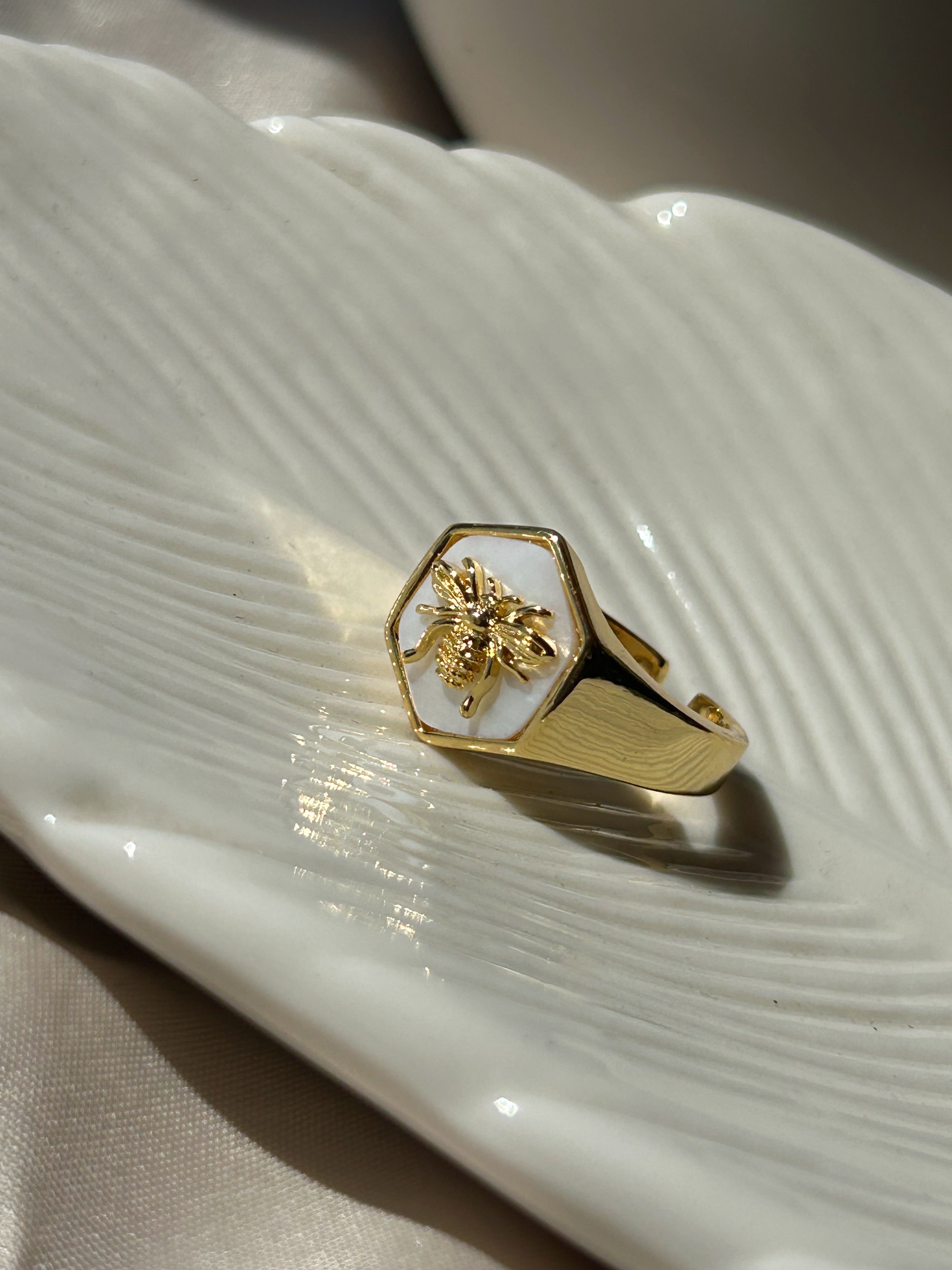 Anillo perla