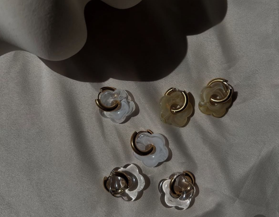 Aretes Flor