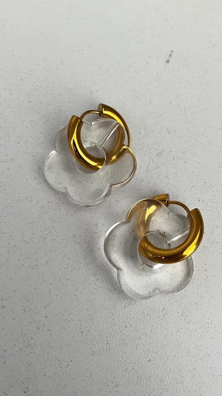 Aretes Flor