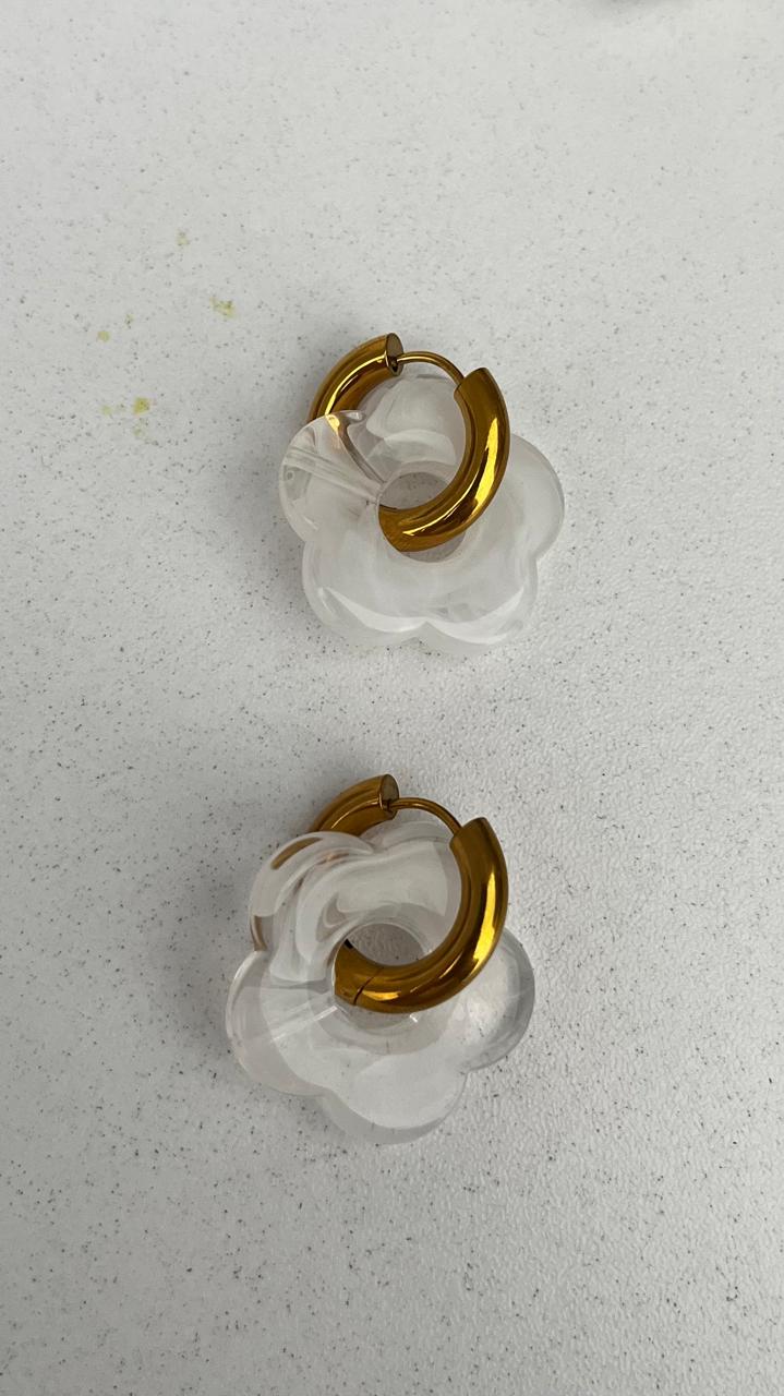 Aretes Flor